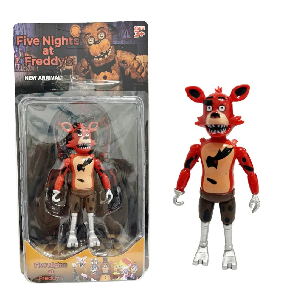 15cm FNAF Figures Freddy Bonnie Foxy Chica Fazbear Bear Action Figure PVC Collection Nightmare Fredbear Balloon Boy Dolls Model