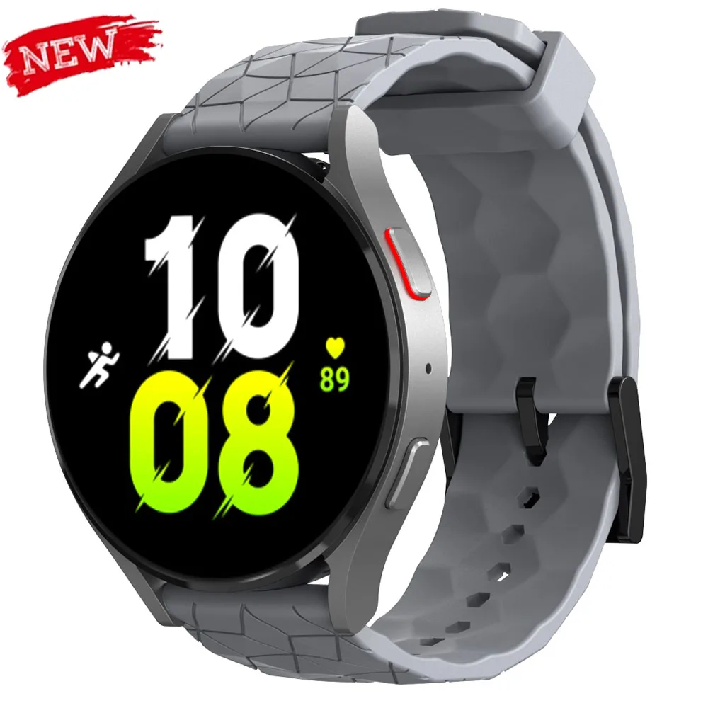 22mm Silikonarmband für Huawei GT5 4Pro Band 20mm Universalarmband für Samsung Galaxy Watch 7/6/5/4 40mm 44mm 6Classic Band