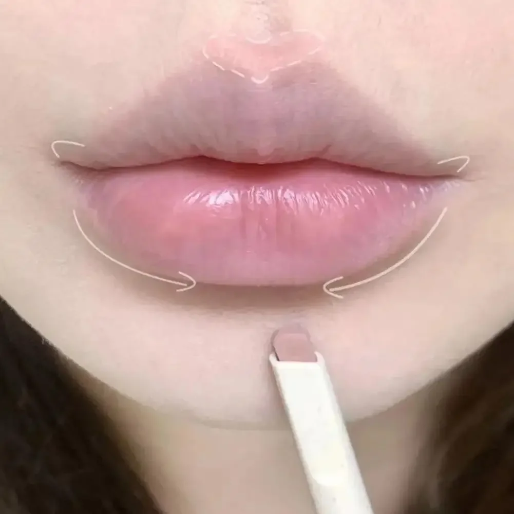 Delineador de labios mate, lápiz labial de larga duración, taza antiadherente, resistente al agua, suave, terciopelo, maquillaje, cosméticos, lote de 5 unidades