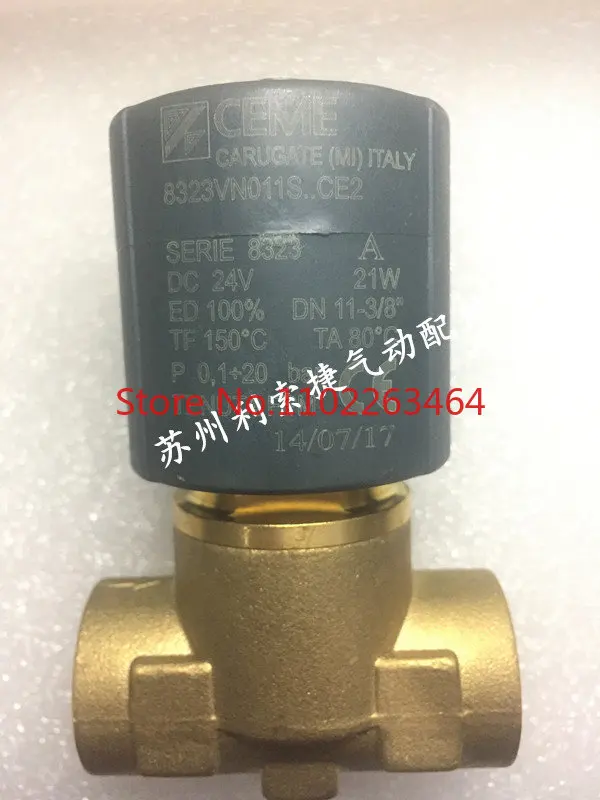 Italy CEME solenoid valve 8323VN011S CE2 DC24V 3/8