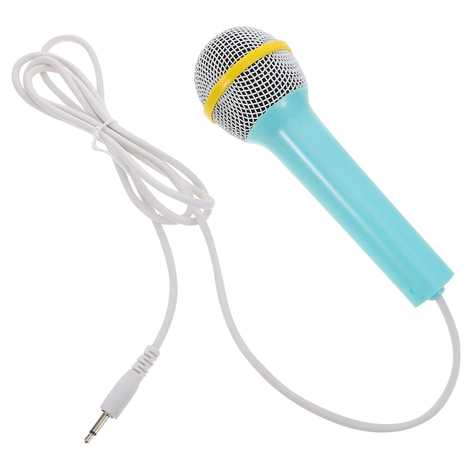 

3.5mm Microphone for Kids Compatible with Learning Devices - Lightweight Amplified Mic for Toddler Musical Activities Stage