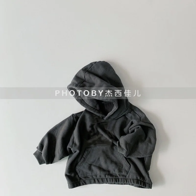 Autumn new Korean version terry sweater set men's and women's treasure neutral loose striped casual pants two-piece set