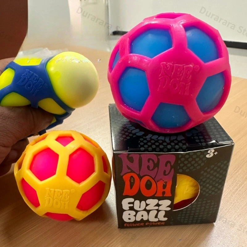 

New Schylling Atomic NeeDoh Stress Relief Balls for Kids and Adults, Party Gifts Stress Relievers Squeeze Toy Trendy Fidget Ball