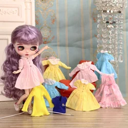 Outfits For ICY DBS Blyth Doll Simple Dress Cassual Style Special Price Suit 1/6 Jecci Five Azone S Anime Girl Ob24 Toys