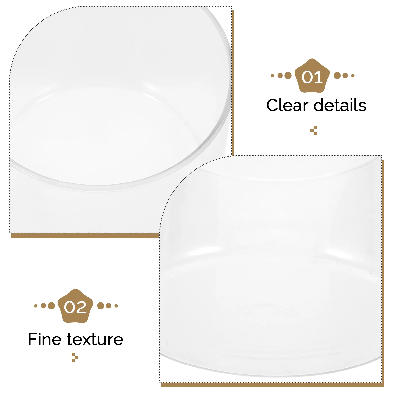 

Round Glass Fish Bowl Exquisite Workmanship Suitable for Small Ornamental Fish and Hydroponic Plants Transparent Goldfish Bowl