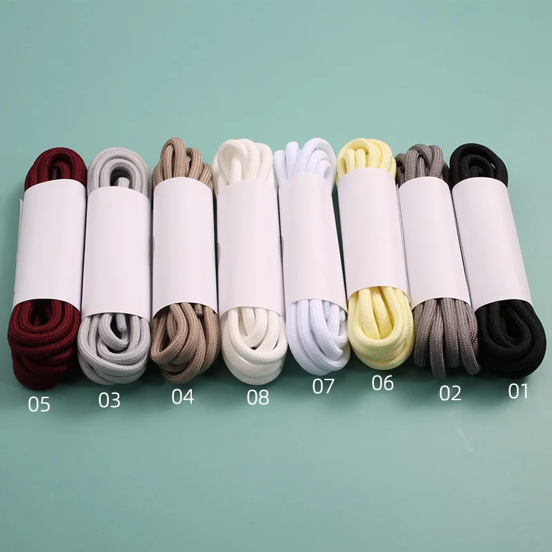 Neue 2024 runde 5mm Stoff Frauen Turnschuhe Schnürsenkel Cordones dicke Schnürsenkel Schuhe für yeezy 350 Seil Schnürsenkel Riemen Erwachsene – Detail 2