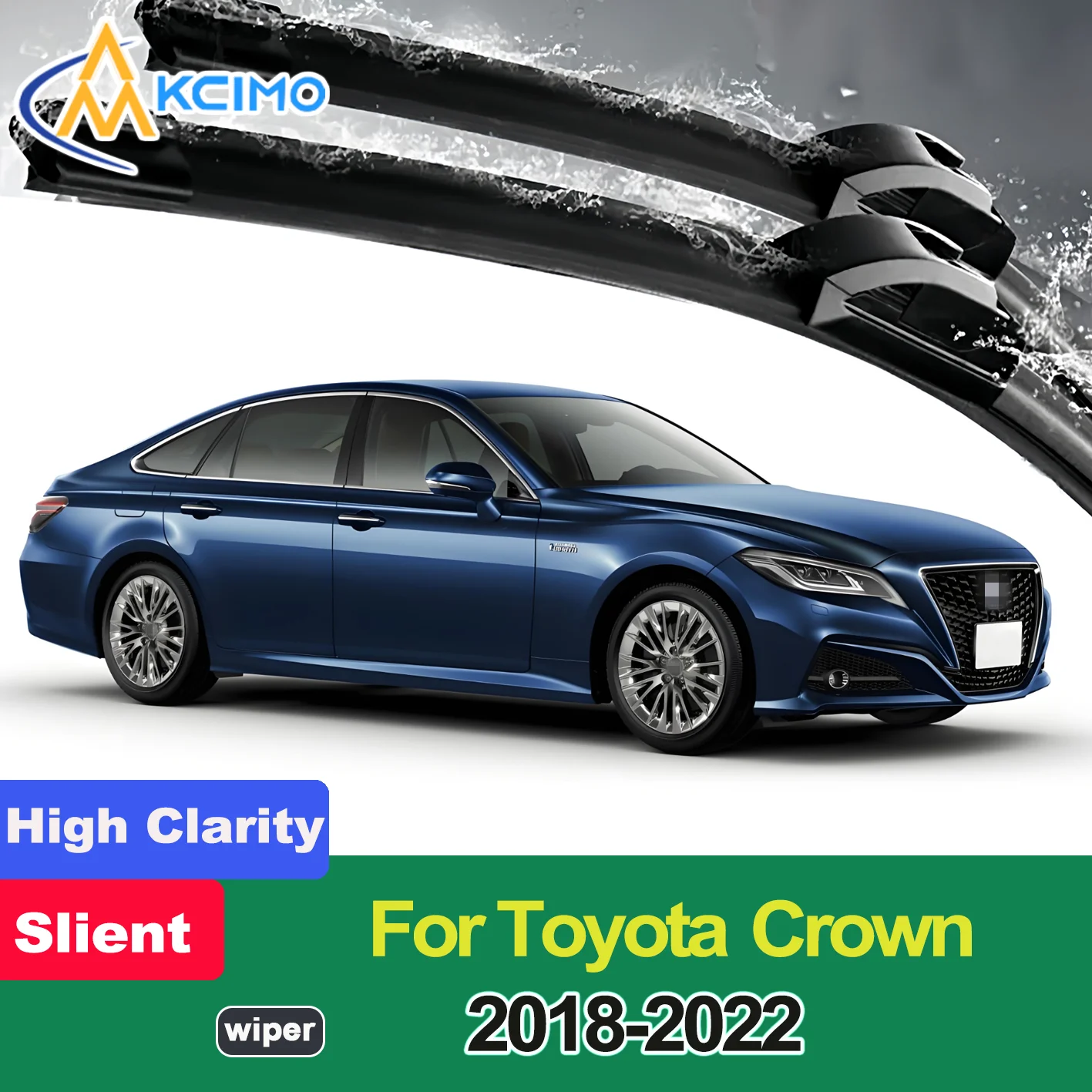 

2PCS New Front Windshield Wiper Blade for Toyota Crown S220 2018-2022 Front Windshield Auto Wipers Blade Accessories 2022 2021