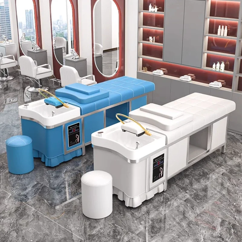 

High Quality Materials Shampoo Chair Reclining Feature Professional Salons Shampoo Chair Luxury Experience Shampoo Furniture