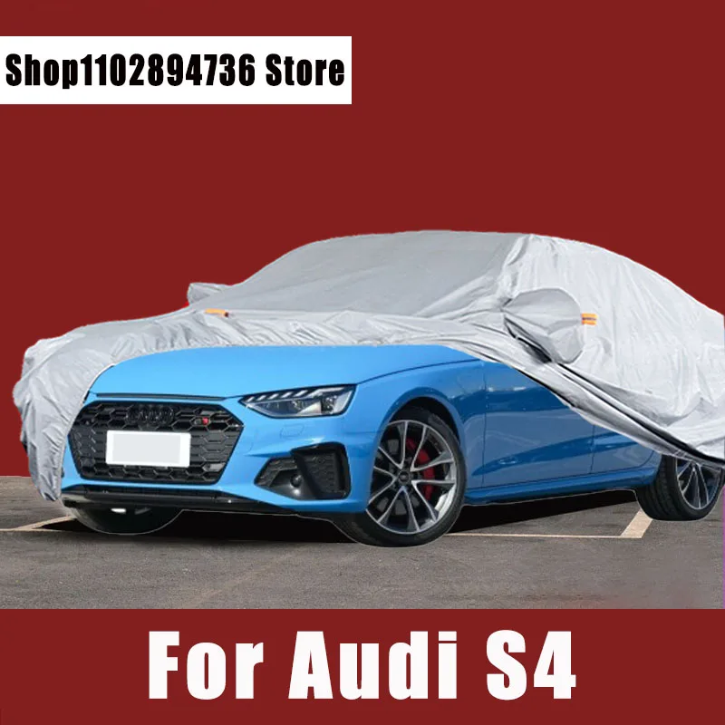 

For Audi S4 Full Car Covers Outdoor Sun uv protection Dust Rain Snow Protective Auto Protective cover