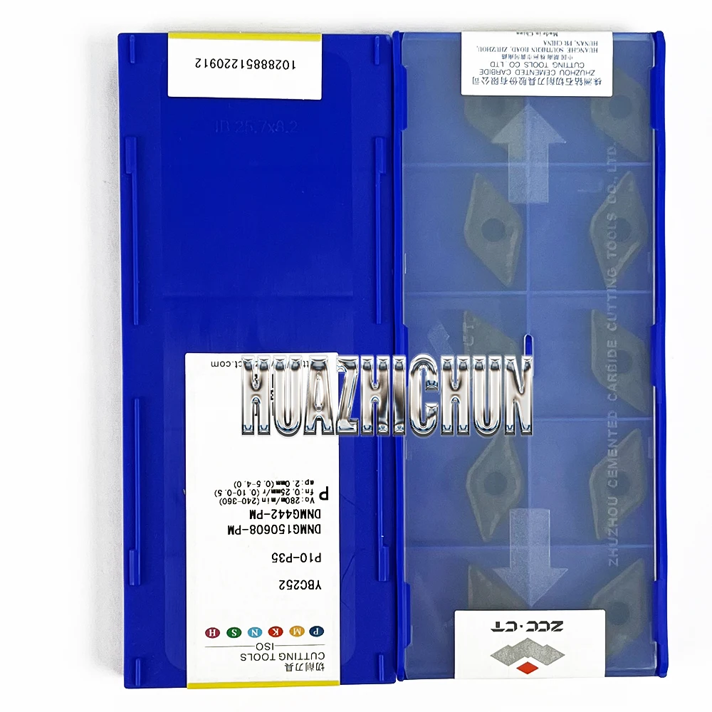 

HUAZHICHUN DNMG150608-PM YBC252 инструмент для внутренней обточки, карбидная вставка CNC