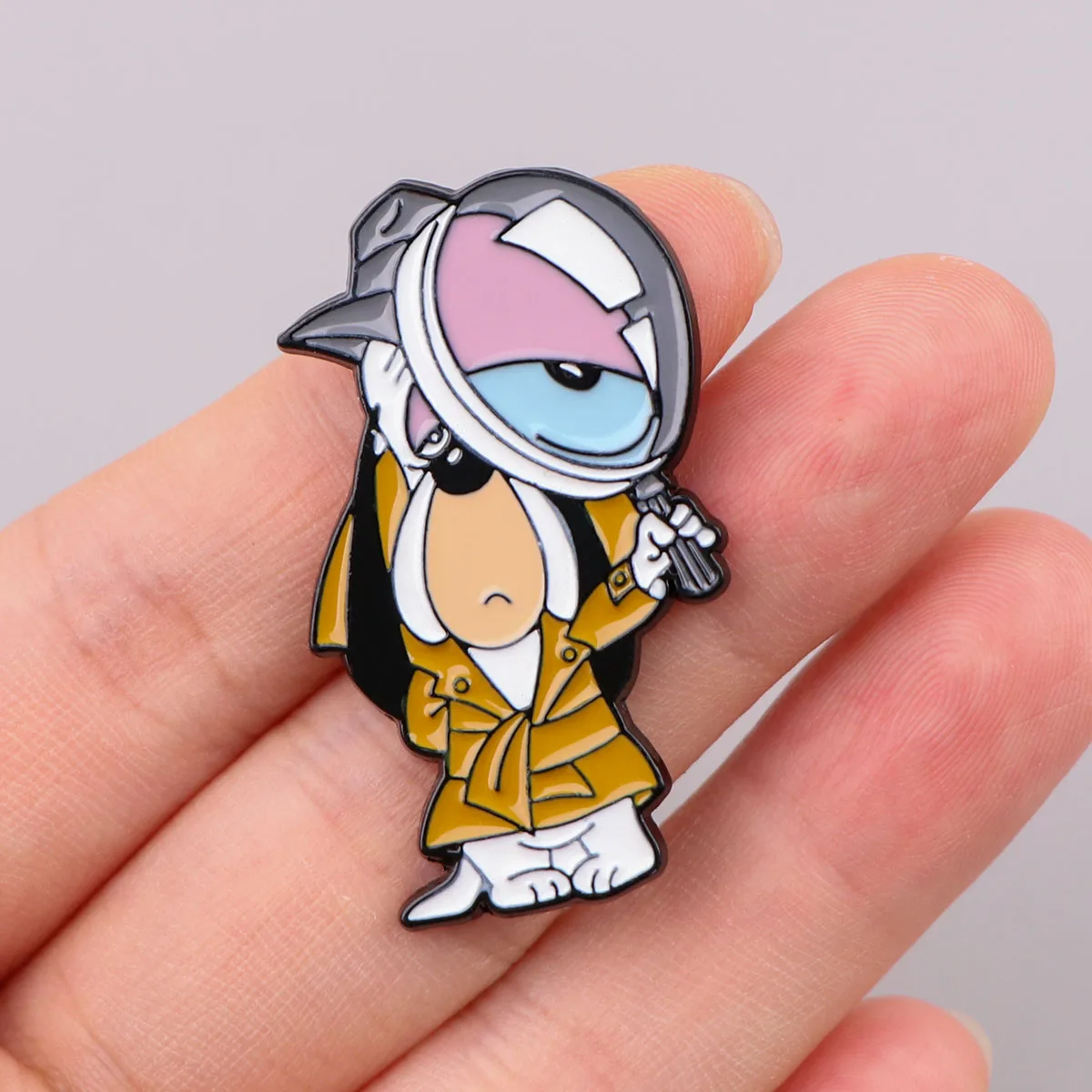 Funny Dog Enamel Pin Cartoon Brooch Pines Lapel Pins Badge on Backpack Cosplay Accessories Anime Jewelry Gifts for Friends