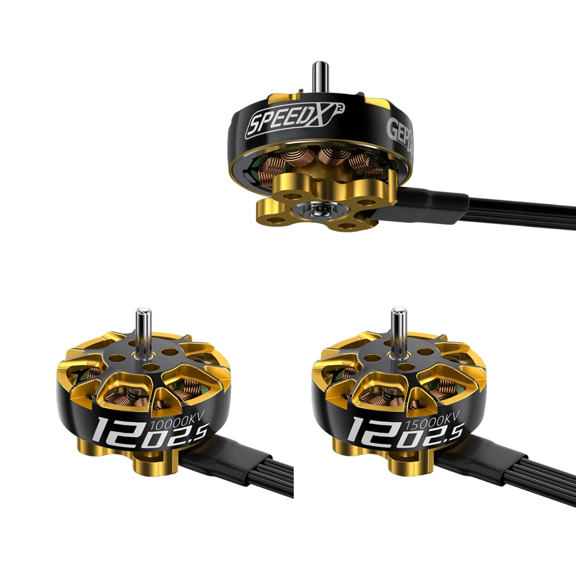 GEPRC SPEEDX2 1202.5 モーター 15000KV 12-20A 高強度 2-3 インチ FPV レーシング RC ドローン マルチコプター