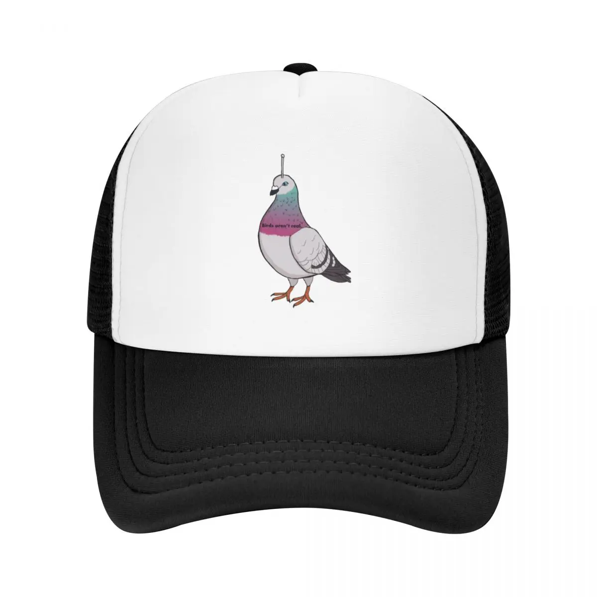 

Birds Aren't Real Drone Pigeon Baseball Cap Military Cap Man Golf Hat Man Gentleman Hat Men's Women's