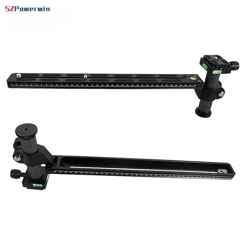 Powerwin ترايبود الإفراج السريع لوحة المقربة عدسة دعم لوحة ل Arca السويسري نودال الشريحة لوحة مع عمود المشبك للكاميرا