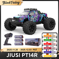JIUSI PT14R 1/14 Racing Car 4WD 80km/h Brushless 2.4G Remote Control RC Car High Speed Off-road Drift Truck RC Toy As Gift