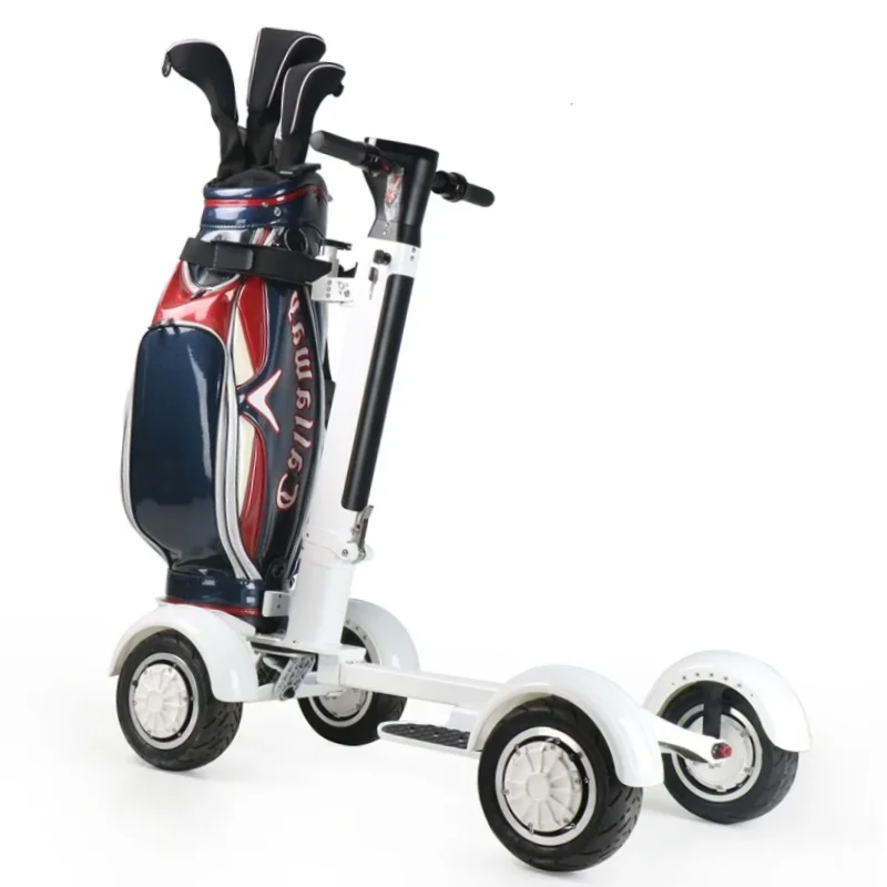 

10 Inch All-Terrain Golf Mobility Scooters Powerful Dual Motor 2000W 48V Folding Electric Scooters For Adults, Removable Battery