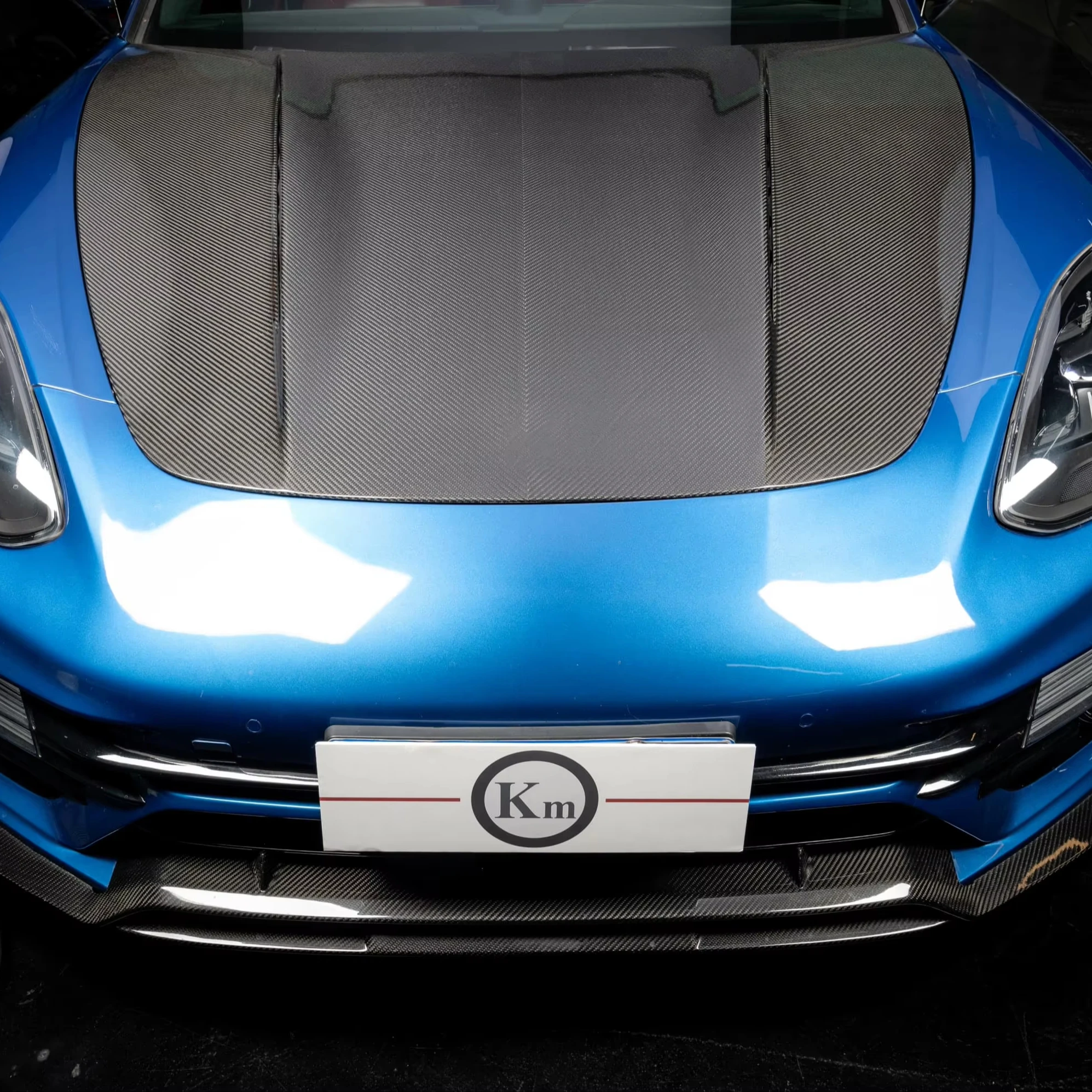 For Porsche Panamera 2017 2018 2019 2020 2021 2022 2023 971 Upgraded Dry Carbon Fiber Hood TP Style And OE Style