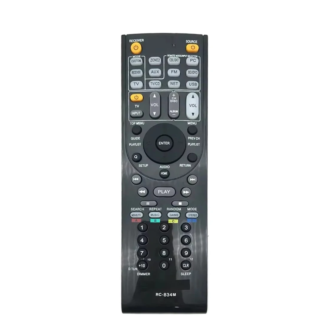 NEW RC-834M RC-837M For ONKYO Remote control AV Receiver RC-810M RC-812M RC-836M TX-NR414 TX-NR515 TX-NR717 TX-NR828