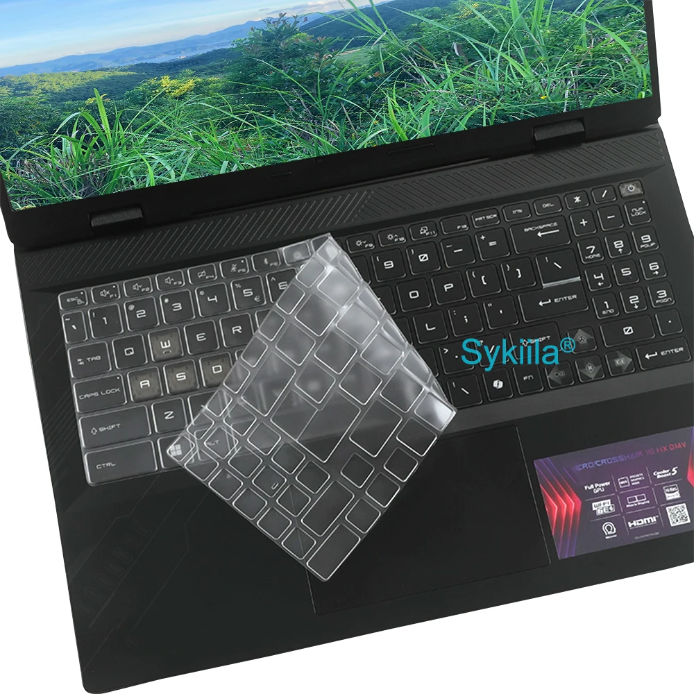 Keyboard Cover for MSI Katana 15 17 A15 A17 GF66 GF76 HX B14W B13V B13U AI B8V Gaming Silicone Protector Skin Case 15.6 17.3