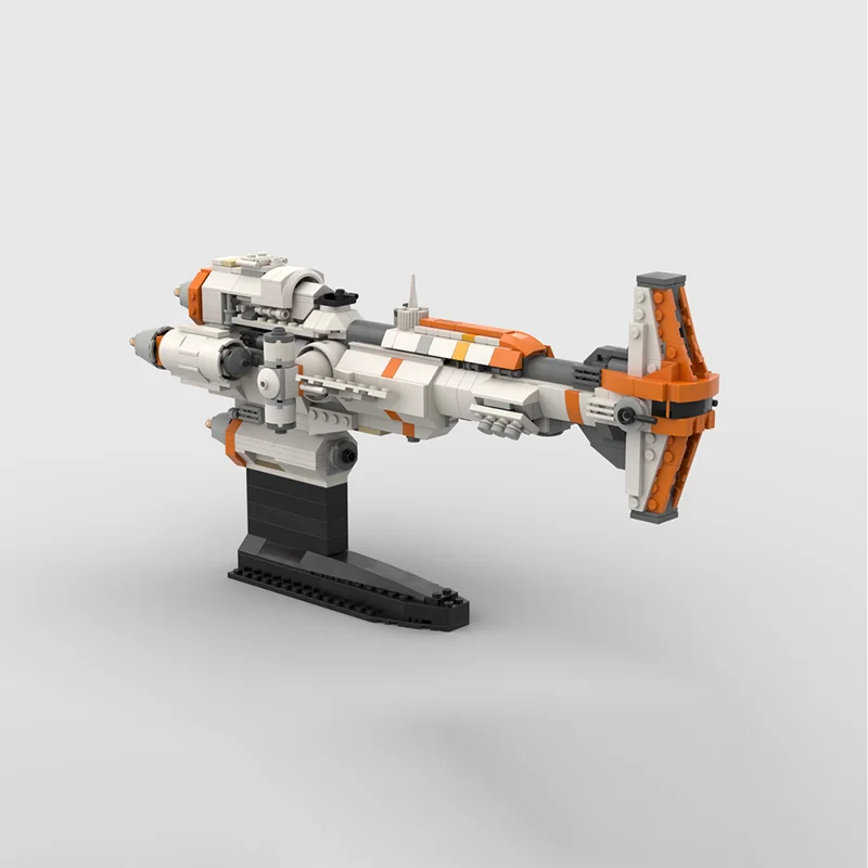 Estrella película Moc ladrillos de construcción martillo flota nave espacial modelo tecnología de construcción bloque Modular Navidad DIY juguete regalos de vacaciones