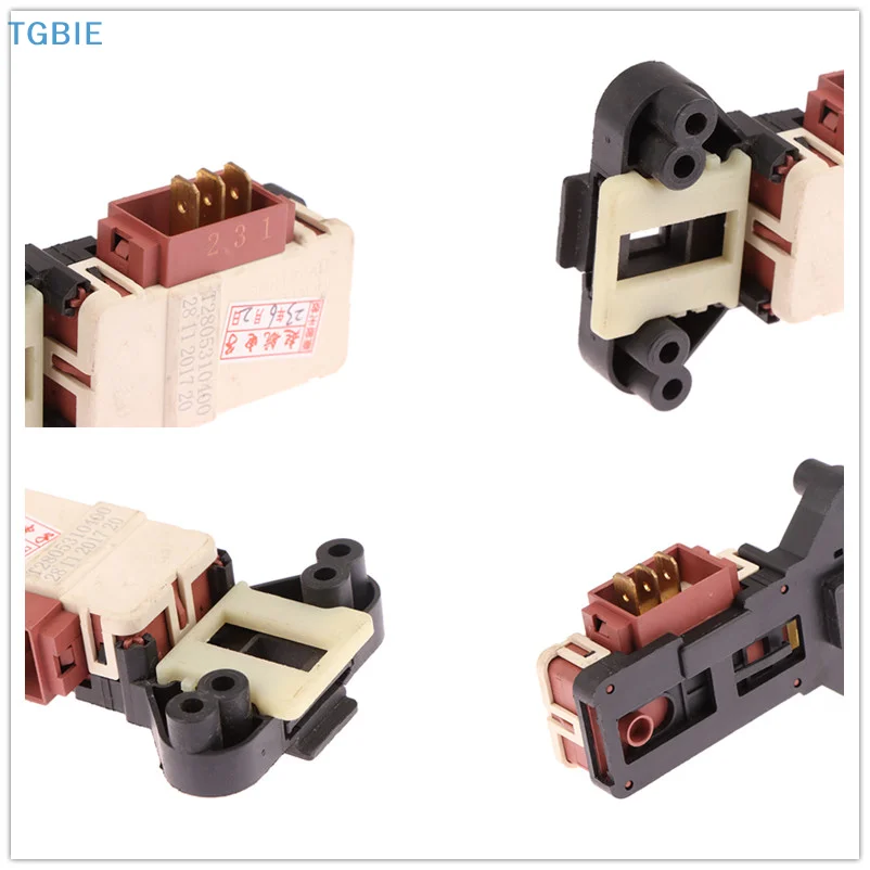 Cerradura electrónica de puerta de retardo para lavadora ZV-446 T2805310400 adecuada para conjunto de interruptor de enclavamiento de lavadora Beko TCL