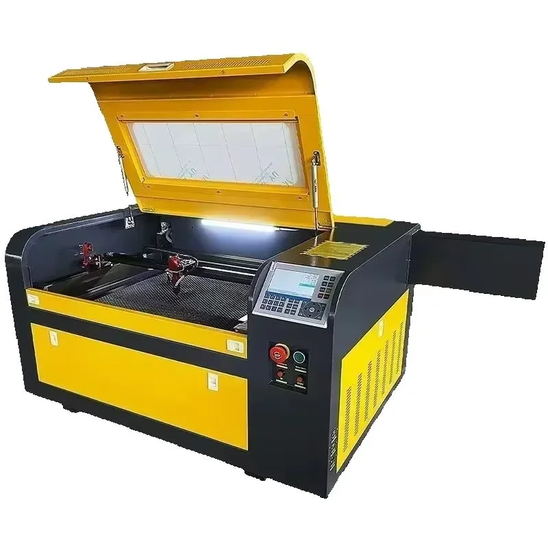 

Sihao 50/60W CO2 Laser Engraving Machine Laser Engraver 40*60cm RUIDA/M2 For Wood Leather Acrylic Water Cooling Machine Tools