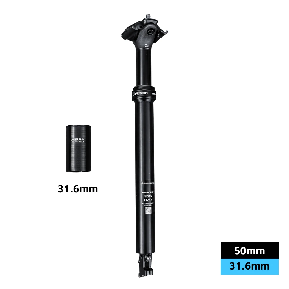 X-FUSION Manic Gravel Dropper Seatpost 27.2 30.8 31.6mm 50 100mm