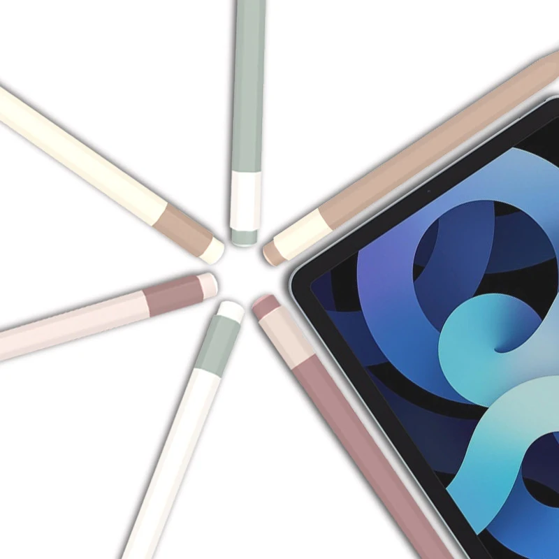 Для Apple Apple Pencil Pen Case USB-C Конденсаторный чехол для ручки Карандаш Три поколения силиконового чехла для ручек