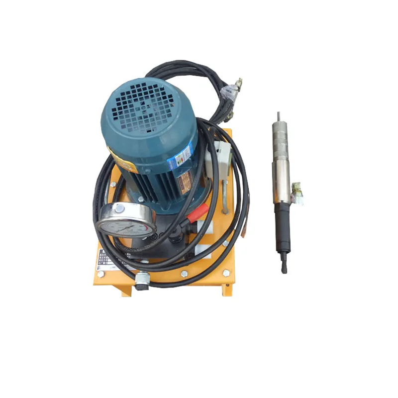 Copper, aluminum and titanium tube extraction machine, heater old tube removal