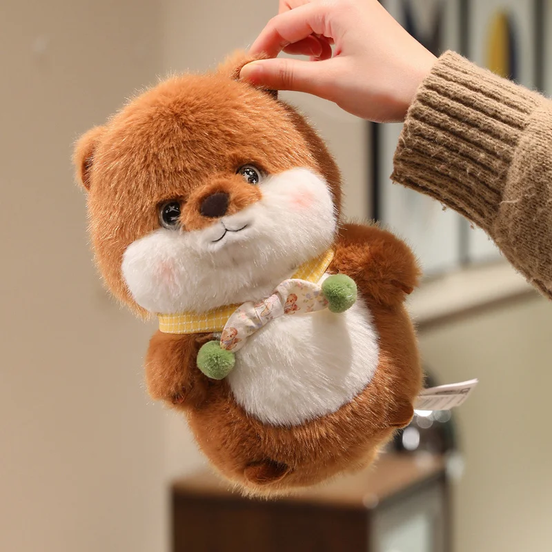 

22/35/45 см плюшевая игрушка-землянок, имитация выдри, мягкая подушка, детское животное, кукла-баг, подарок на день рождения, украшение комнаты