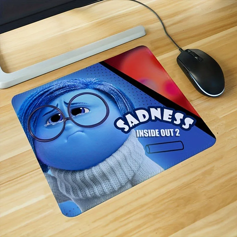 MINISO Disney Inside Out 2 Silicone Mouse Pad Computer Laptop Keyboard Mouse Mat Mousepad Keyboards Gamers Decoracion Desk Mat