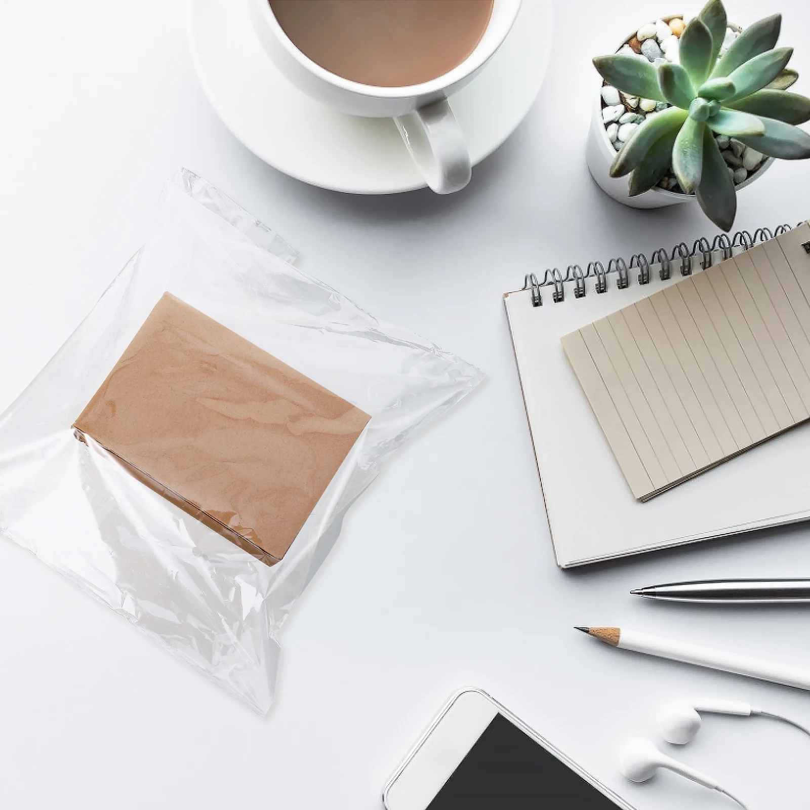 

100Pcs Shrink Film Bag Heat Activated Wrap for Safe Scratch Proof Storage Multipurpose Clear Packaging Option Shrink Film Bag