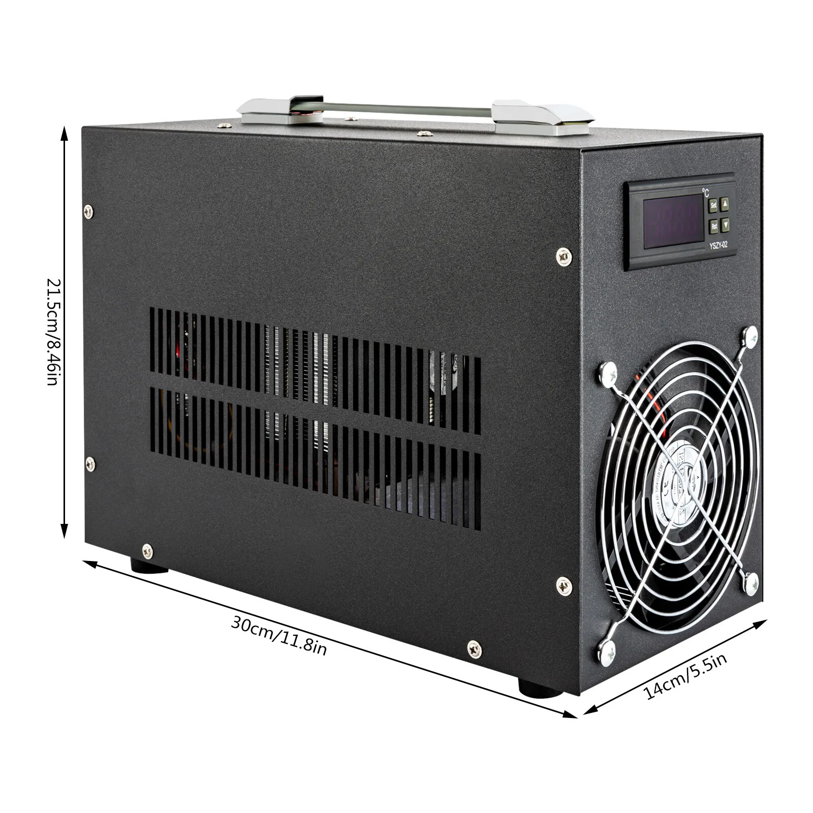 60L حوض السمك مبرد المياه الأسماك الروبيان خزان برودة آلة تبريد المياه