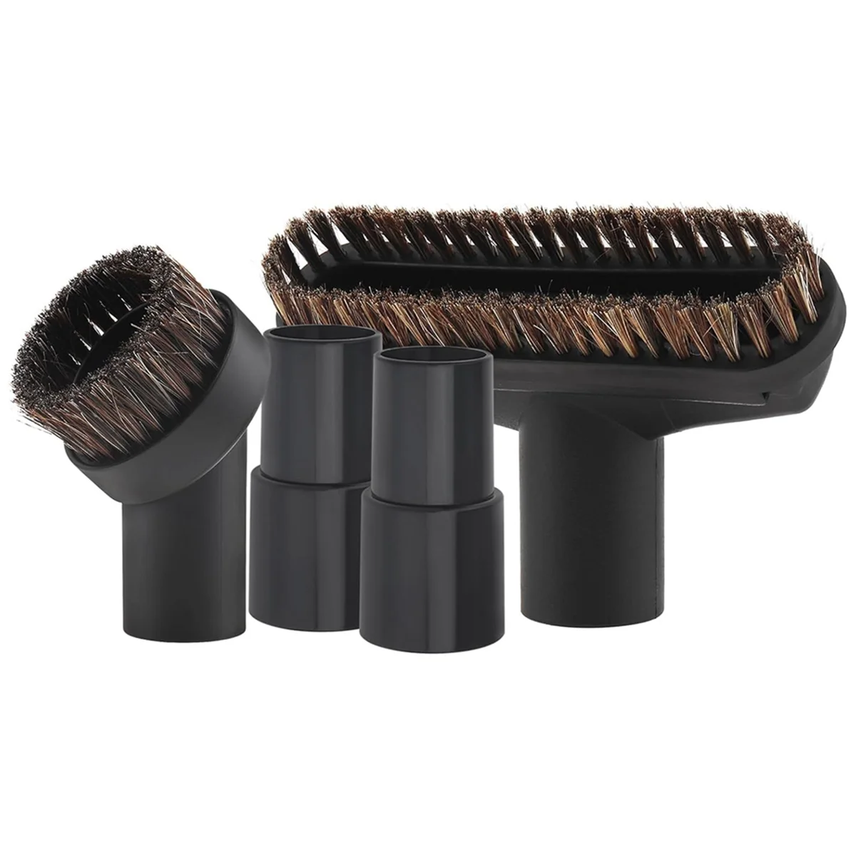 

Vacuum Brushes Vacuum Attachment, Floor Brushes Round Brushes with 1.06inch to 1.37inch Adapter, Vacuum Brush