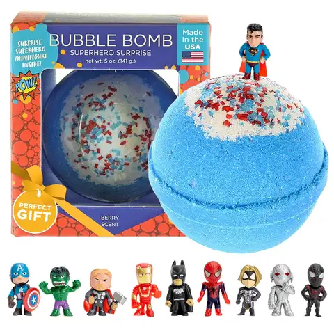 Kids Bath Bombs with Surprise Toy Inside - Fruity Scent, 1 Pack