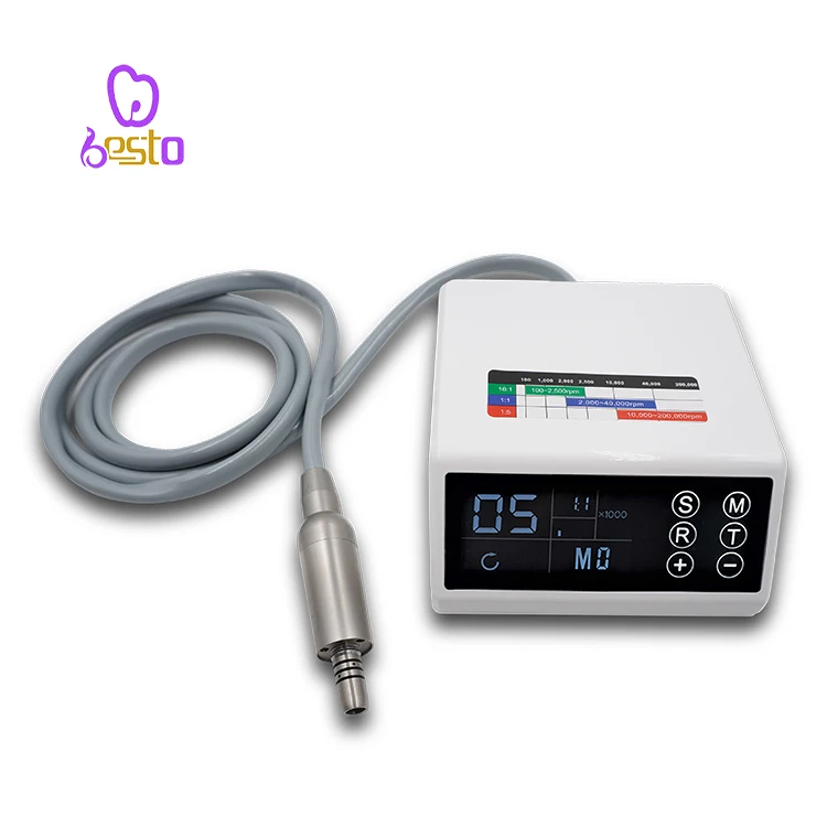 dent al clinical brushless LED micro motor can work With 1:5 1:1 16:1 Contra Angle Dentist Low Speed Handpiece