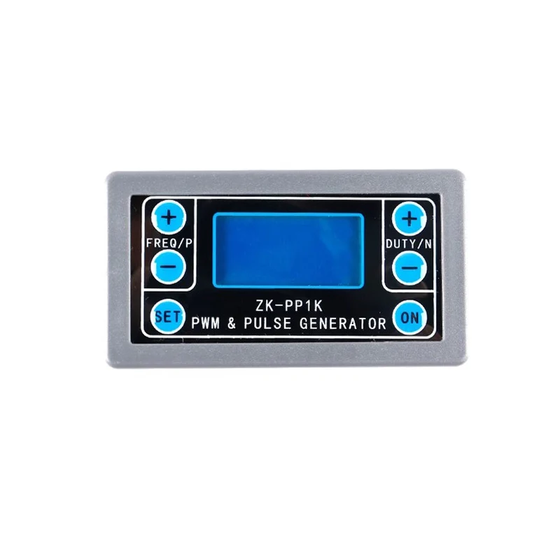 ZK-PP1K Dual Mode LCD PWM Signal Generator 1-Channel 1Hz-150KHz PWM Pulse Frequency Duty Cycle Adjustable Square Wave Generator