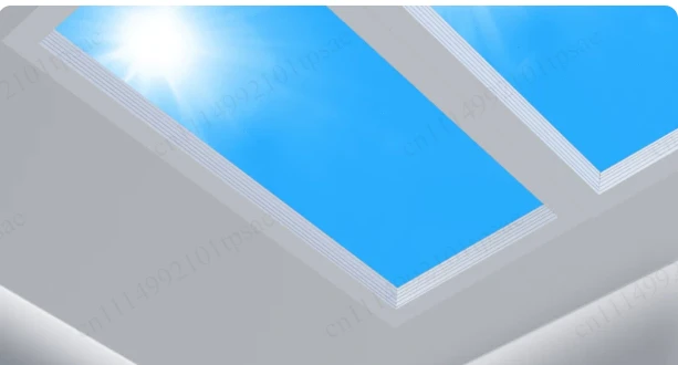 Blue sky light bathroom ceiling light indoor decorative panel room light kitchen natural lighting surface pendant