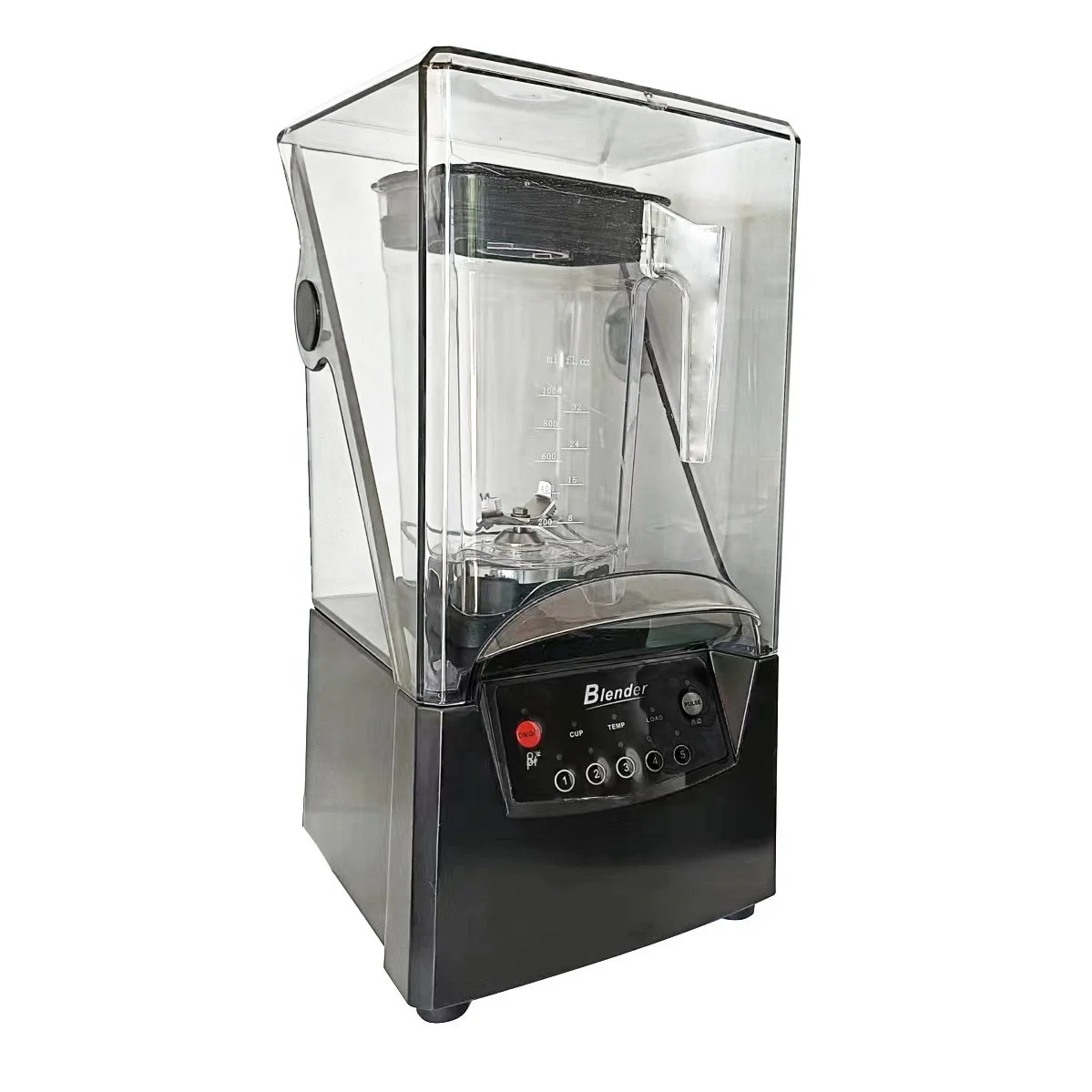 

Factory Direct Supply Commercial Smoothie Machine Wholesale Plastic for Milk Tea Shop Ice Crushing Food Processing Blender