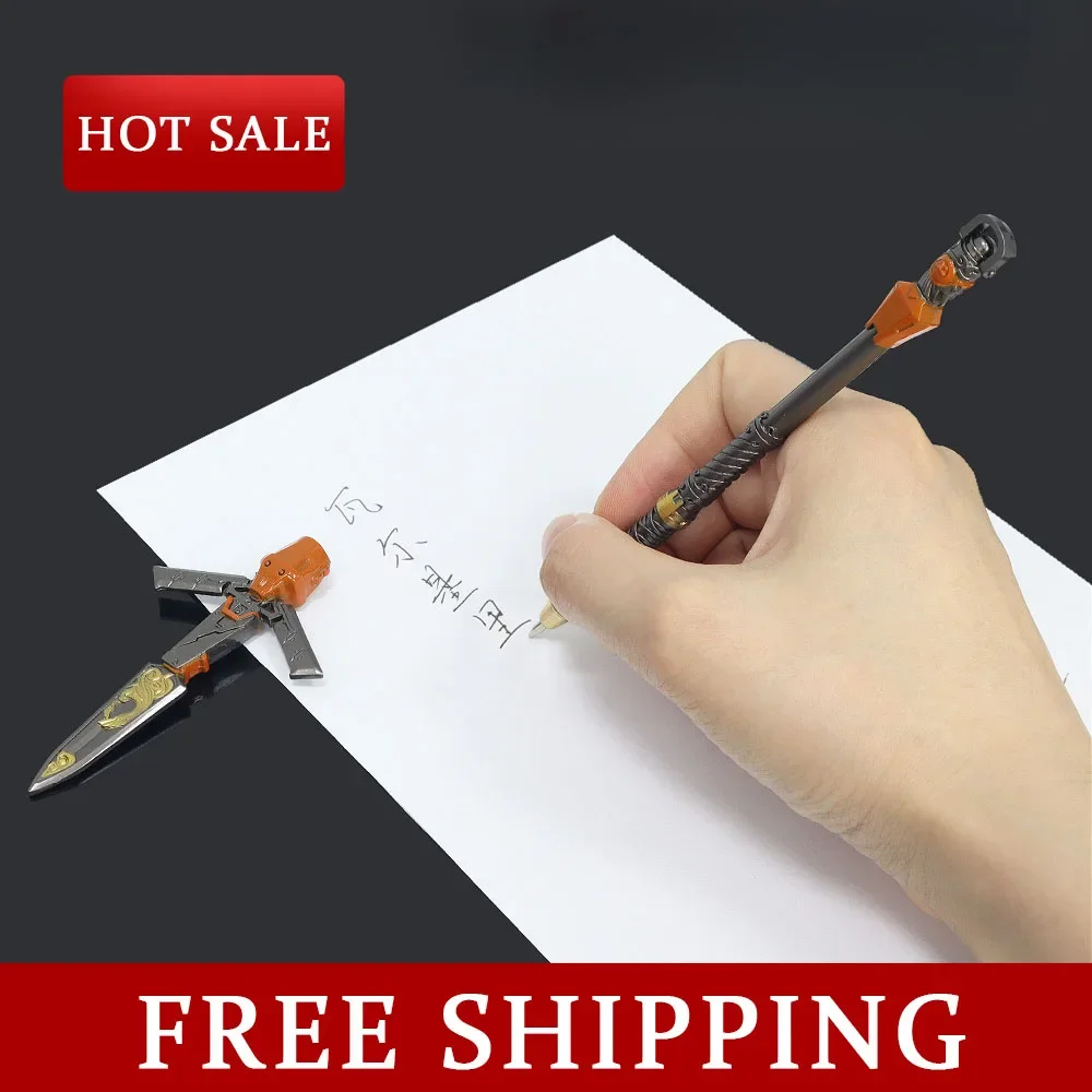 

20CM APEX Legends Game Periphery Kairi Imahara Weapon Full Metal Model Sign Pens Collectible Stationery Boy Gifts Cosplay Toy