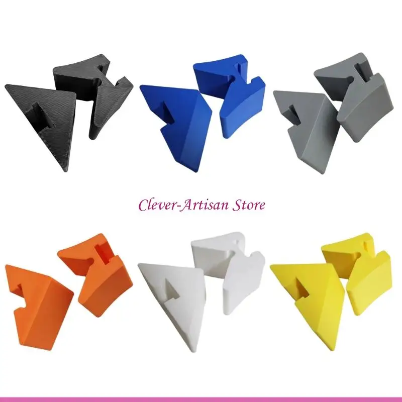 

E06B Эргономичный угловой адаптер с быстрой ручкой Угловой зажим для деревообработки подходит для любителей