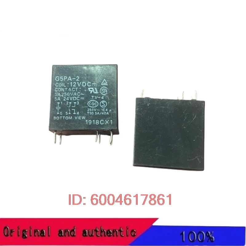 10pcs/lot  G5PA-2= G5PA-28 G5PA-2-12VDC  G5PA-2-24VDC  5A 12VDC 24VDC new relay