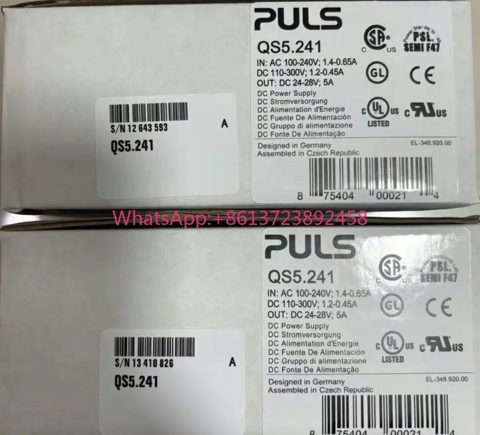 

PULS, switching power supply, brand new and genuine,