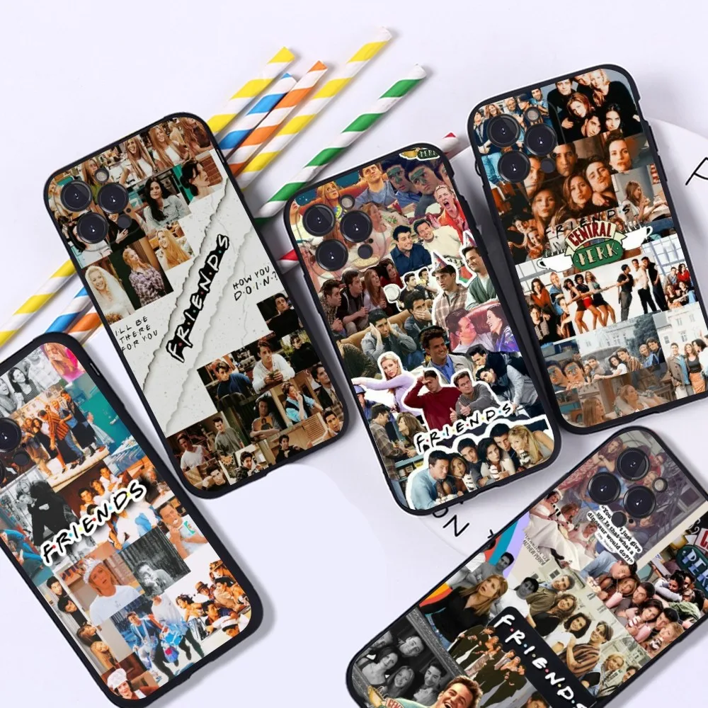 TV Series Friends Phone Case For iPhone 15 14 11 12 13 Mini Pro XS Max Cover 6 7 8 Plus X XR SE 2020 Funda Shell