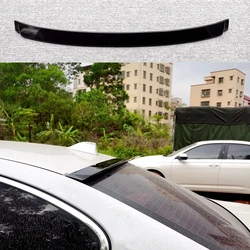 For BMW F10 5 Series 528I 535I 550I Roof spoiler 2011 2012 2013 2014 2015 2016 2017 High quality ABS carbon fiber pattern