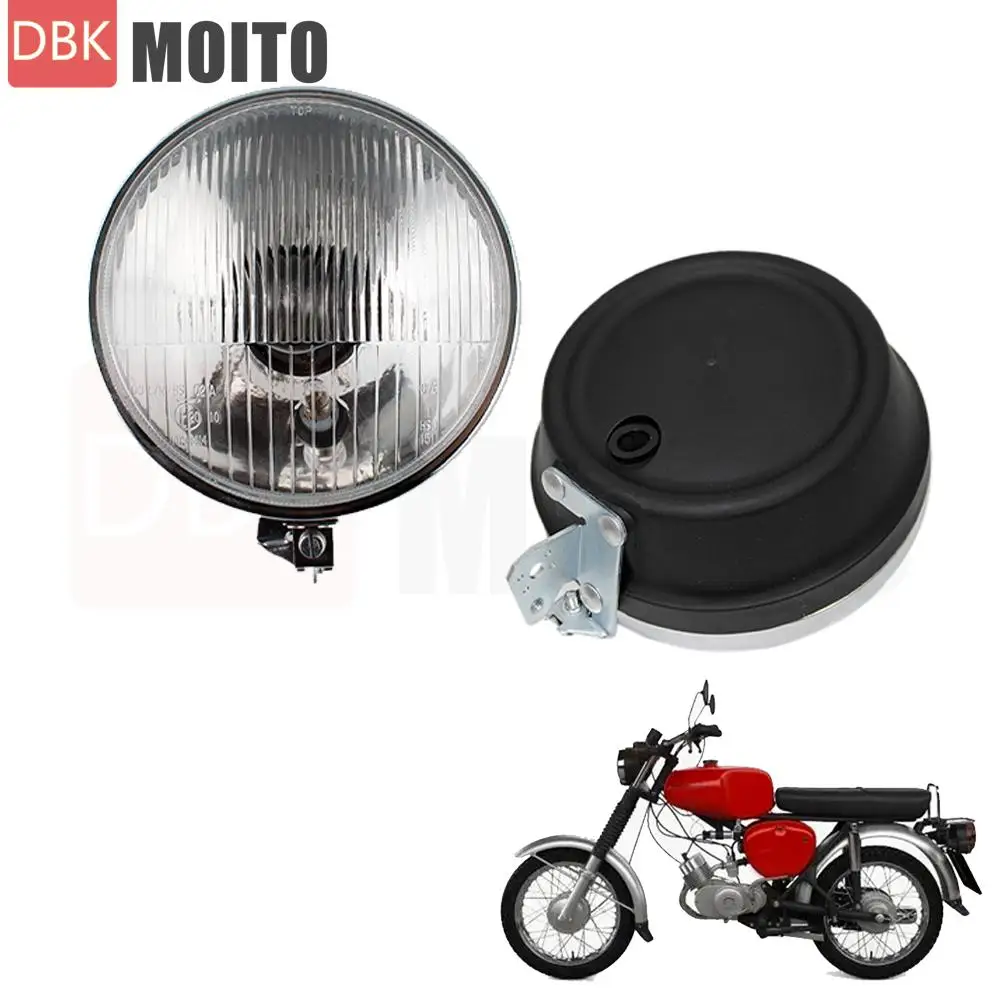 

Motorcycle Motorrad Scheinwerfer Complete Round Headlight Front Light Head Lamp Headlamp Accessories For Simson S50 S51 S70