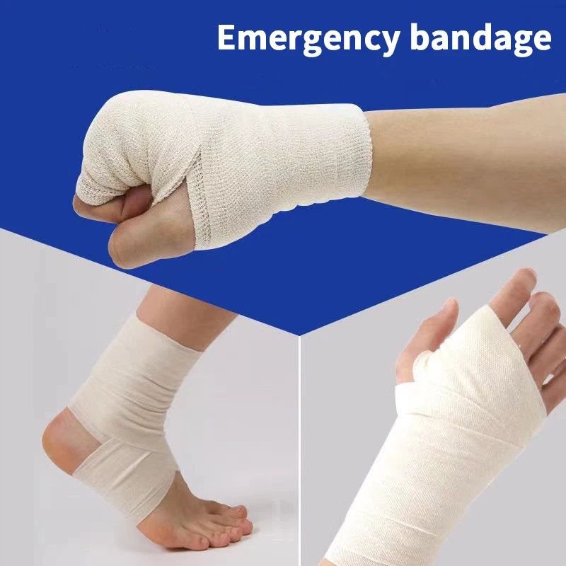 

1 рулон, 7,5 см х 4,5 м, эластичная компрессионная повязка с крючками, спортивная поддерживающая лента для лодыжки, запястья, рук, ног, первая помощь