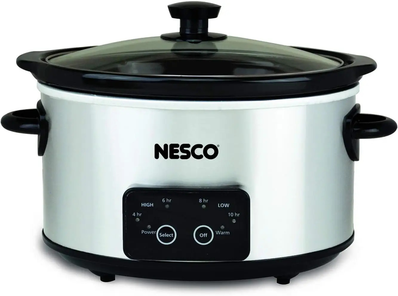 

Digital Slow Cooker, 4 Quart, Silver