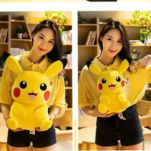 Anime Pokemon Kawaii Pikachu Boneka Mewah Dekorasi Kamar Boneka Besar Mainan Lembut Isi Kualitas Tinggi Hadiah Natal 8 penjualan terbaik fran bow plush - №