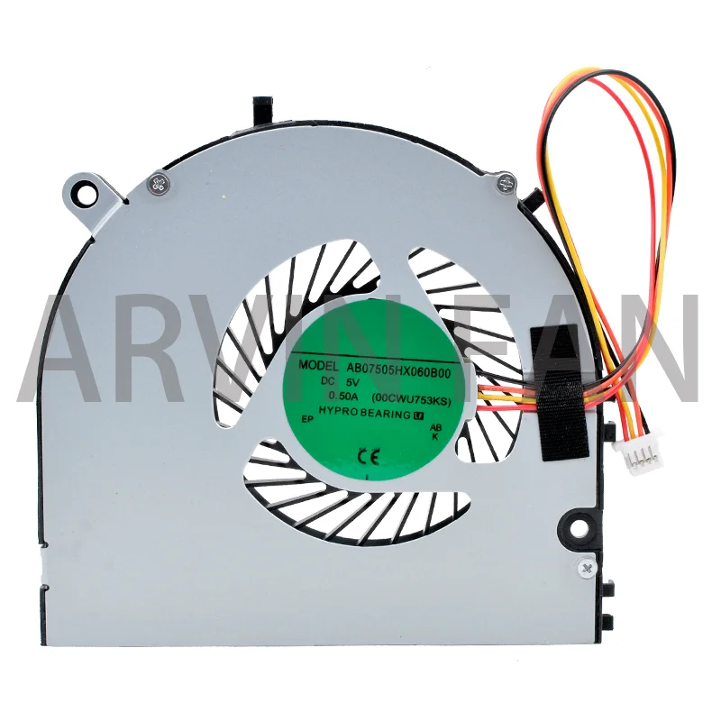 Brand New Original AB07505HX060B00 00CWU753KS 5V 0.50A Notebook Cooling Fan